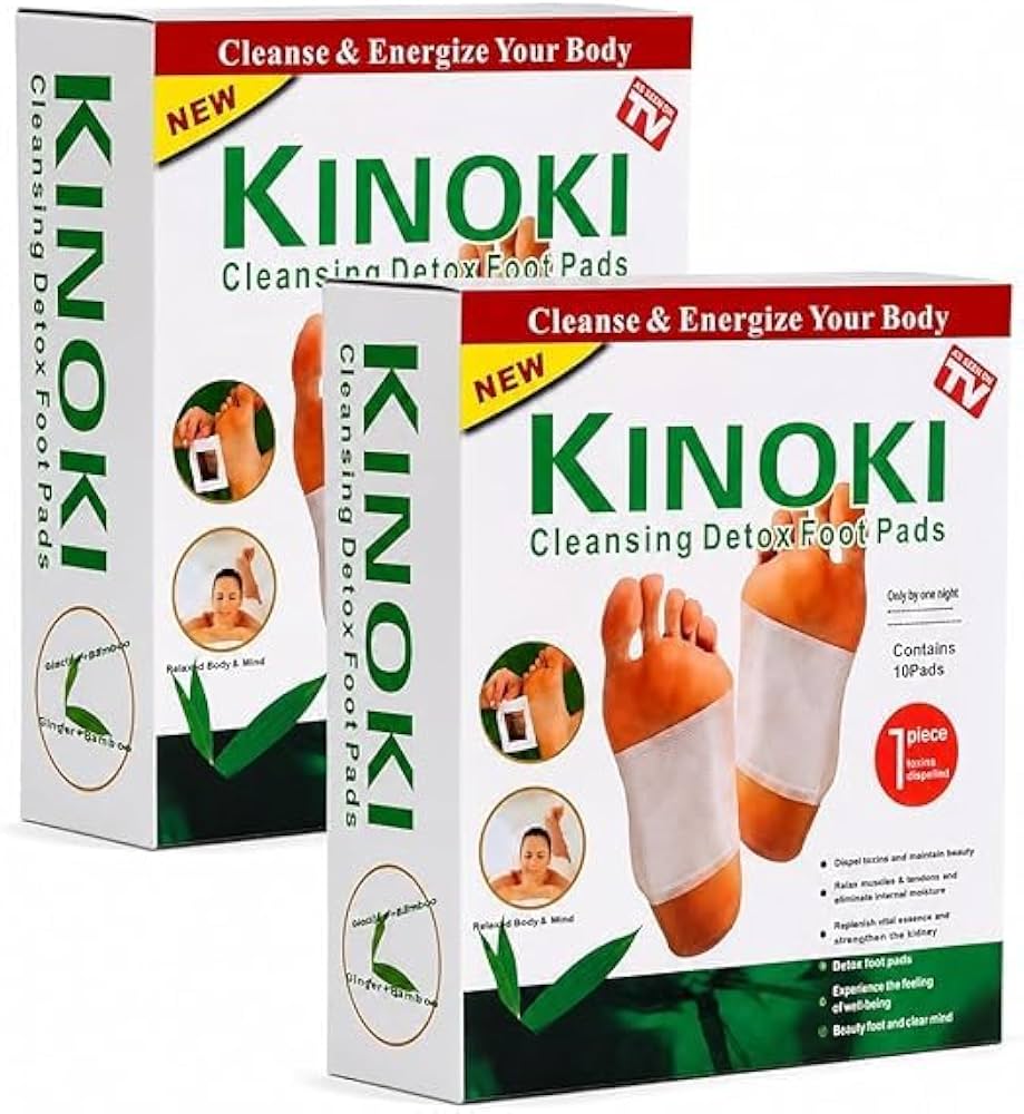 Kinoki Adhesive Foot Pads for Foot Pain Relief